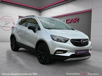 opel mokka x 1.6 cdti 136cv 4x2 black edition - entretien à jour - chaîne distribution - garantie 12 mois