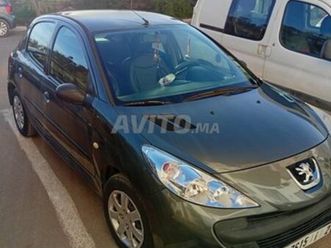 peugeot 206 diesel manuelle 2012 à salé