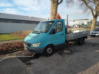 mercedes sprinter 313 pritsche kran