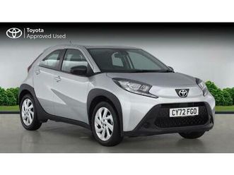 toyota aygo x pure hatchback's 1.0 vvt-i pure euro 6 (start/stop) 5dr