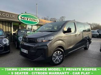 2025 citroen e-spacetourer 75kwh you mpv electric automatic