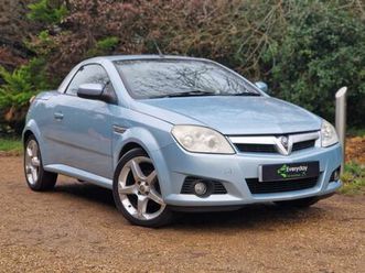 2008 vauxhall tigra 1.4i 16v exclusiv 2dr **ulez compliant** convertible petrol manual