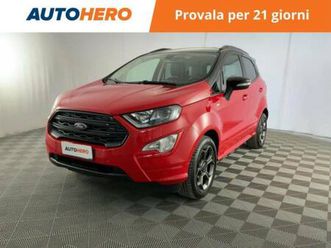 ecosport 1.0 ecoboost 100 cv st-line