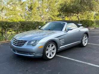2008 chrysler crossfire convertible limited
