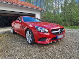 mercedes-benz mercedes slc 180, mb-scheckheft, vollausst...