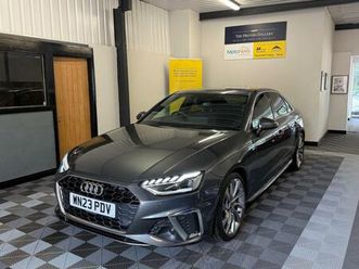 2023 audi a4 40 tfsi 204 s line 4dr s tronic saloon petrol automatic