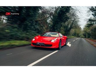 2013 ferrari 458 - atelier specification - satin carbon fibre - goldrake racing seats