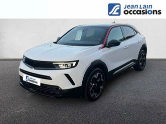 mokka 1.2 turbo 130 ch bva8 gs line chrome blanc jade