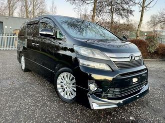 2013 toyota vellfire fresh import golden eye 11 3.5 auto 7 seats mpv 4/b grade cruise control mp...