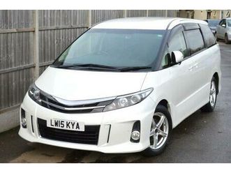 toyota estima 7 seats 2.4 leather petrol automatic