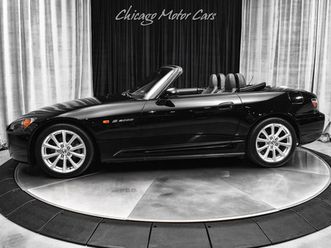 2007 honda s2000 black on black! only 30k miles! 2 owner vehicle! iconic honda