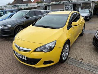2014 vauxhall astra 1.4t 16v 140 sport 3dr auto petrol