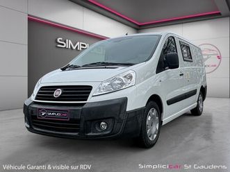 fiat scudo fiat ph3 2.0multijet long aménagé camping car 128 fap / couchette/ table/ frigo/ prises/ douche/ rangements