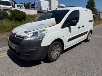 2018 citroen berlingo 1.6 good cheap small 3 seat van euro 6 ulez complient no vat 95k panel van ...