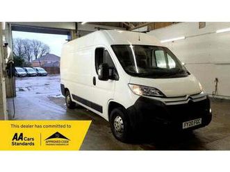 2020 citroen relay 2.2 bluehdi 35 enterprise l2 high roof euro 6 (start/stop) 5dr panel van diesel manual