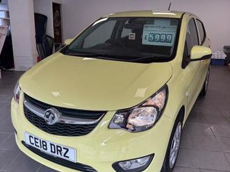 2018 vauxhall viva 1.0 se 5dr hatchback petrol manual