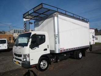 2017 mitsubishi fuso fe160 cargo box truck van **low miles**diesel**