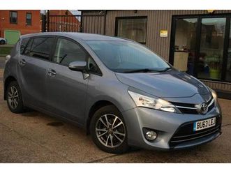 2013 toyota verso 1.6 v-matic icon 5dr mpv petrol manual