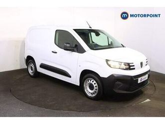 2024 peugeot partner 1.5 bluehdi 100 professional van panel van diesel manual