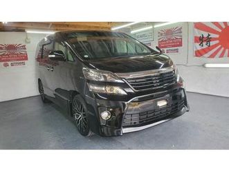 toyota vellfire golden eyes 2.4 auto fresh japanese import 7 seats 45k miles