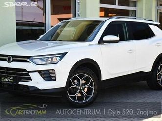 ssangyong korando 1.5t-gdi serv.knížka kamera