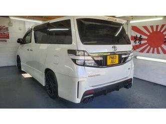 toyota vellfire g s 2.4 auto fresh japanese import only 41k miles 2014 grade 4.5