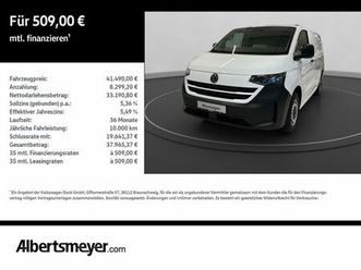 volkswagen t7 transporter kasten 2.0 tdi +kurz+kamera+led