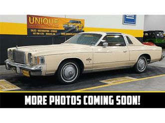 1979 chrysler cordoba for sale