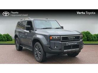 2024 toyota land cruiser 2.8 d-4d 204 invincible 5dr auto [7 seat] diesel station wagon station w...