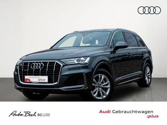 audi q7 s line 55tfsi e qu navi led standklima gra