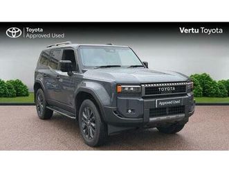 2024 toyota land cruiser 2.8 d-4d 204 invincible 5dr auto [7 seat] diesel station wagon station w...