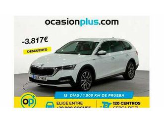 skoda octavia combi 2.0tdi scout 110kw dsg 4x4