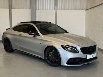 4.0 c63 v8 biturbo amg (premium) spds mct euro 6 (start/stop) 2dr