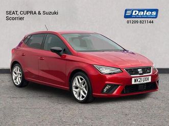 2021 seat ibiza ibiza 1.0 tsi 110 fr [ez] 5dr hatchback hatchback petrol manual