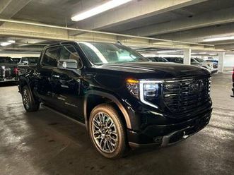 2026 gmc sierra denali 1500 diesel ultimate package black