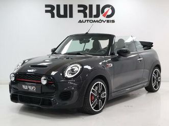 mini cabrio john cooper works plus auto desportiva