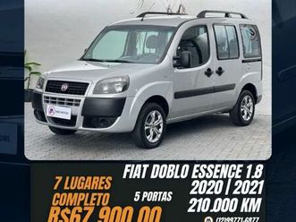 fiat doblo essence 1.8 flex 16v 5p 2021
