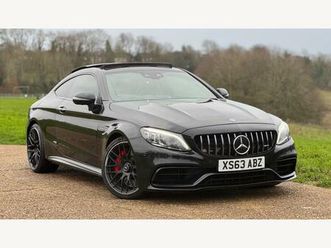 4.0 c63 v8 biturbo amg s night edition prem plus (premium plus) spds mct euro 6 (start/stop) 2dr