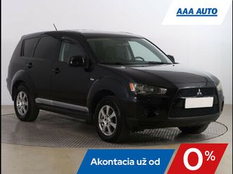 mitsubishi outlander 2.0 di-d, serv.kniha, klíma, po stk