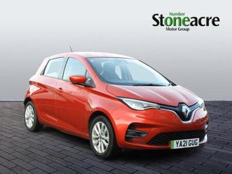 2021 renault zoe 80kw i iconic r110 50kwh rapid charge 5dr auto hatchback electric automatic