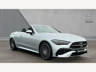 2.0 cle220dh mhev amg line (premium) cabriolet g-tronic+ euro 6 (start/stop) 2dr
