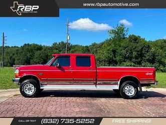 ford f-350 xlt4wd crew cab lb diesel