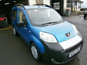 2012 peugeot bipper tepee 1.3 hdi 75 outdoor 5dr egc mpv diesel automatic