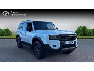 toyota land cruiser invincible suv's 2.8d invincible auto 4wd euro 6 (start/stop) 5dr (lwb)