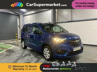 VAUXHALL COMBO 1-5-turbo-d-se-euro-6-start-stop-5dr