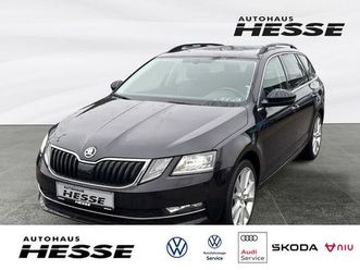 skoda octavia combi 1.6 tdi style ahk led gra
