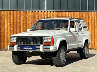 jeep cherokee 4.0l allrad, leder, klima, oldtimer