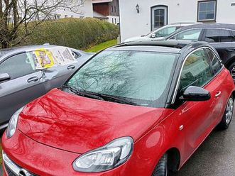 opel adam 120 edition rot/schwarz