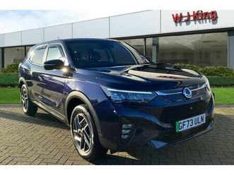 kgm / ssangyong korando e-motion 61.5kwh ultimate suv 5dr electric auto (207 ps)
