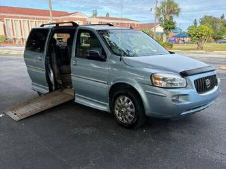 2007 buick terraza handicap/ wheelchair van
